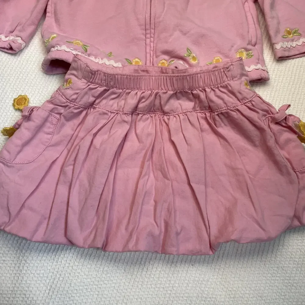 Gymboree Skirt And Hoodie Set